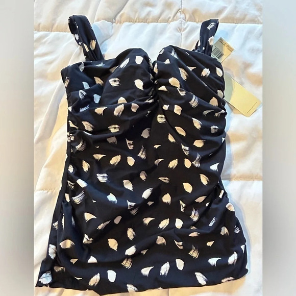 🆕 Profile by Gottex Underwire Tankini Top 32F swimsuit bathing suit - Picture 3 of 10